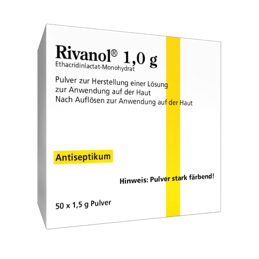 Rivanol 1,0g 50 St Pulver