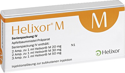 Helixor M Serienpackung IV Ampullen 7 St Ampullen