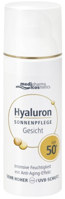 HYALURON Sonnenpflege Gesicht LSF 50+ 50 ml Creme