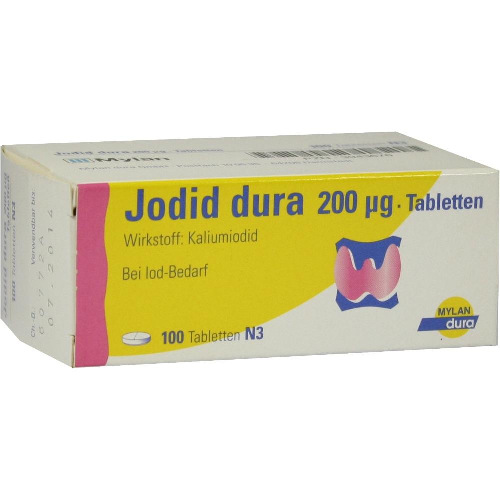 Jodid dura 200μg 100 St Tabletten