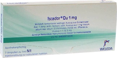 ISCADOR Qu 1 mg Injektionslösung 7X1 ml Injektionslösung