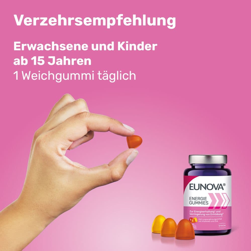 EUNOVA ENERGIE GUMMIES 60 St Bonbons