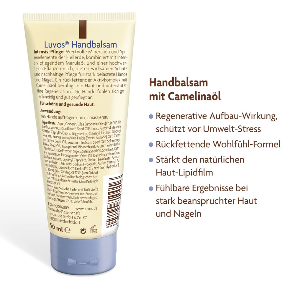 Luvos HEILERDE Handbalsam 50 ml Emulsion