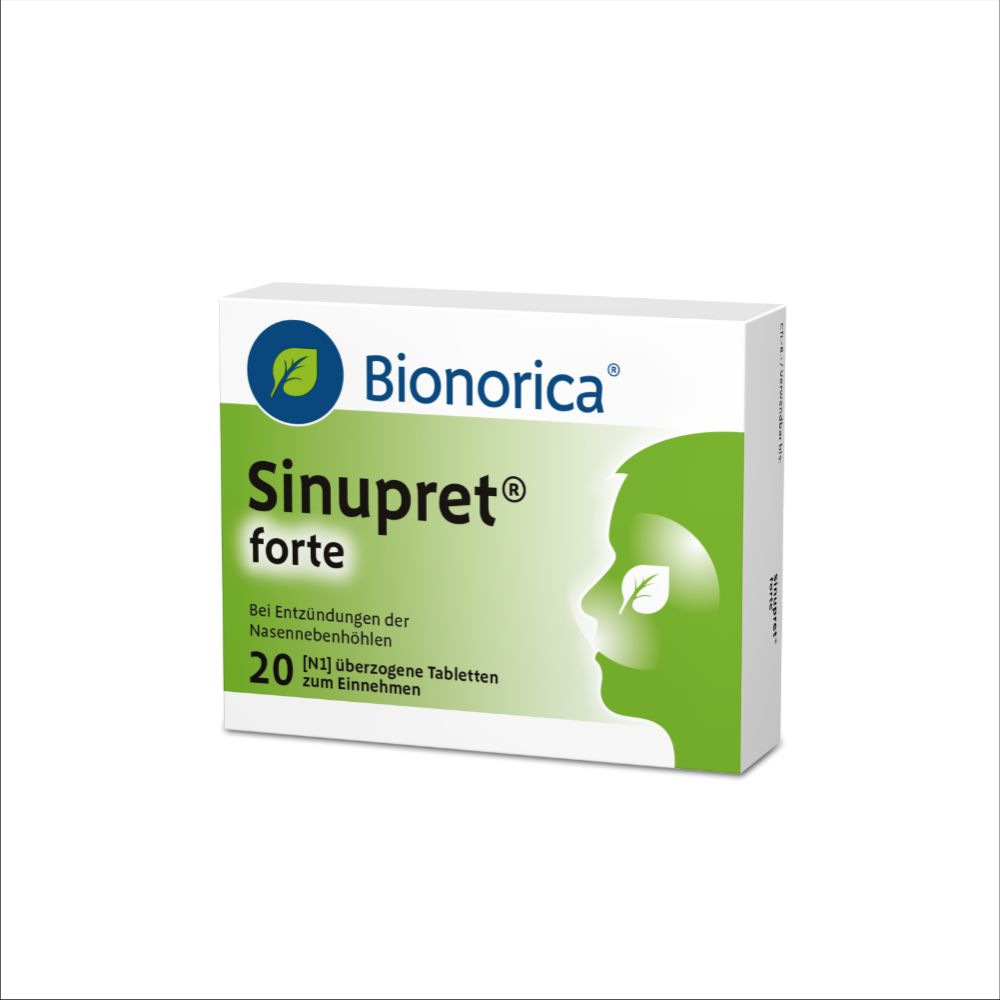 Sinupret forte  20 St Überzogene Tabletten