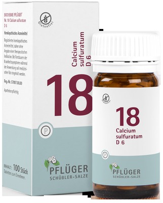 Schüßler-Salz Nr. 18 Calcium sulfuratum D6 100 St Tabletten