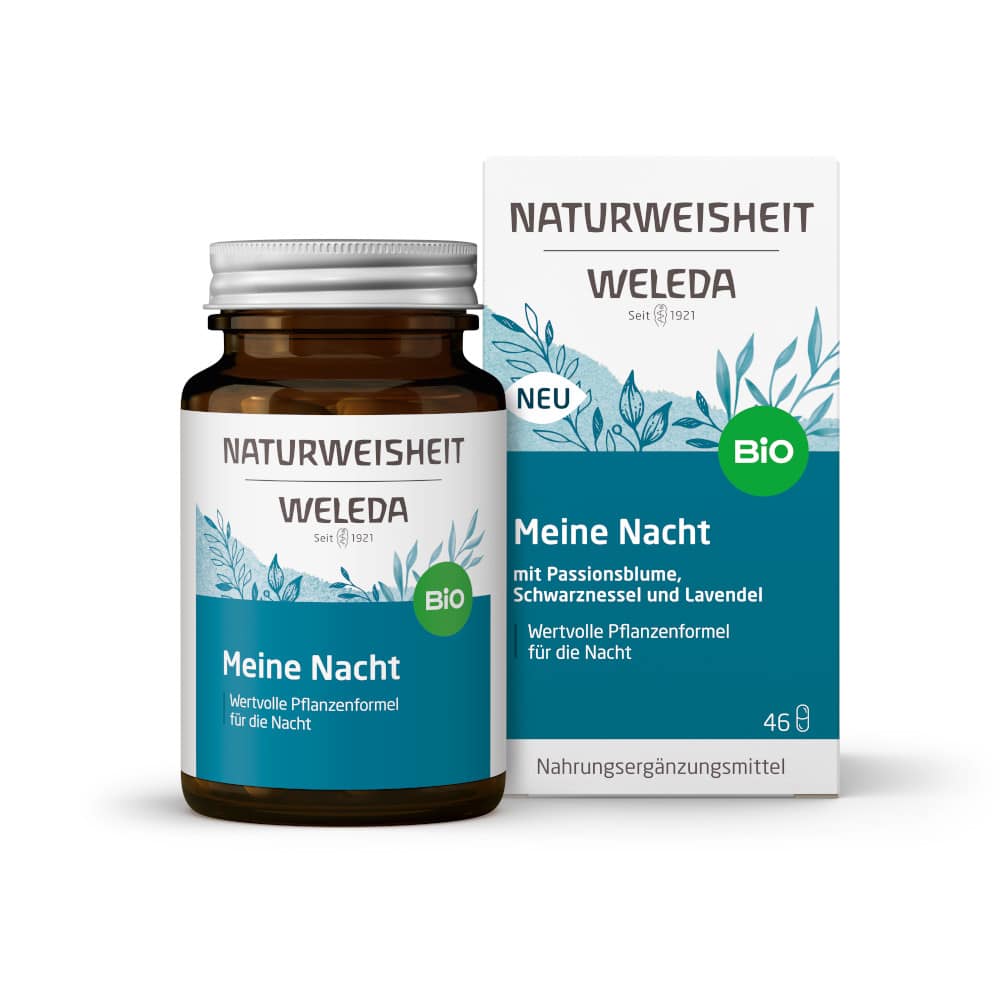 WELEDA NATURWEISHEIT Meine Nacht BIO 46 St Kapseln