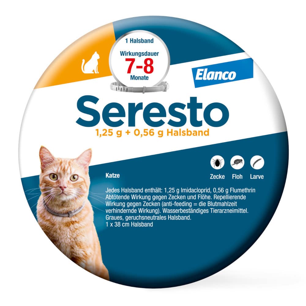 Seresto Halsband für Katzen 1 St Halsband