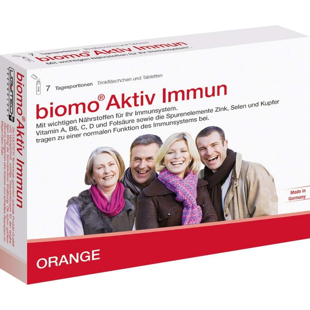 biomo Aktiv Immun Trinkfl.+Tab.7-Tages-Kombi 1 Packung Kombipackung