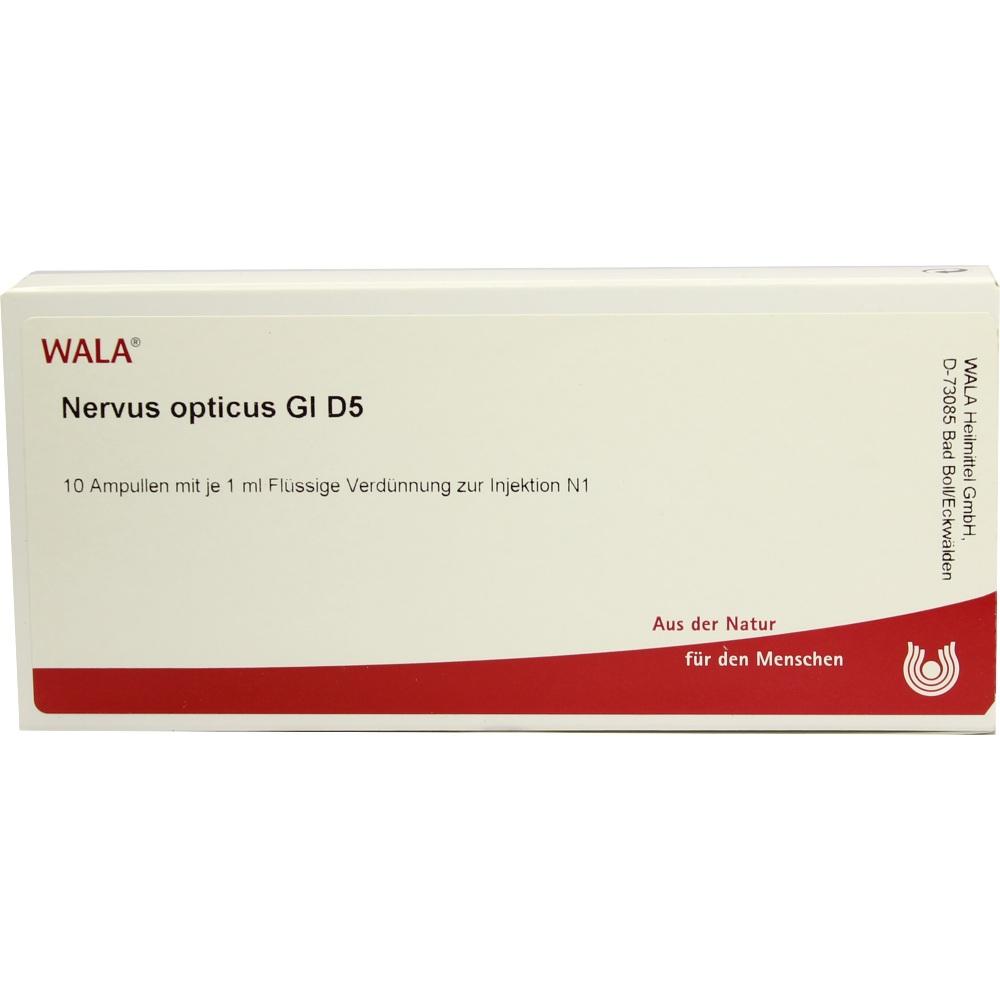 Nervus opticus Gl D5 Ampullen 10X1 ml Ampullen