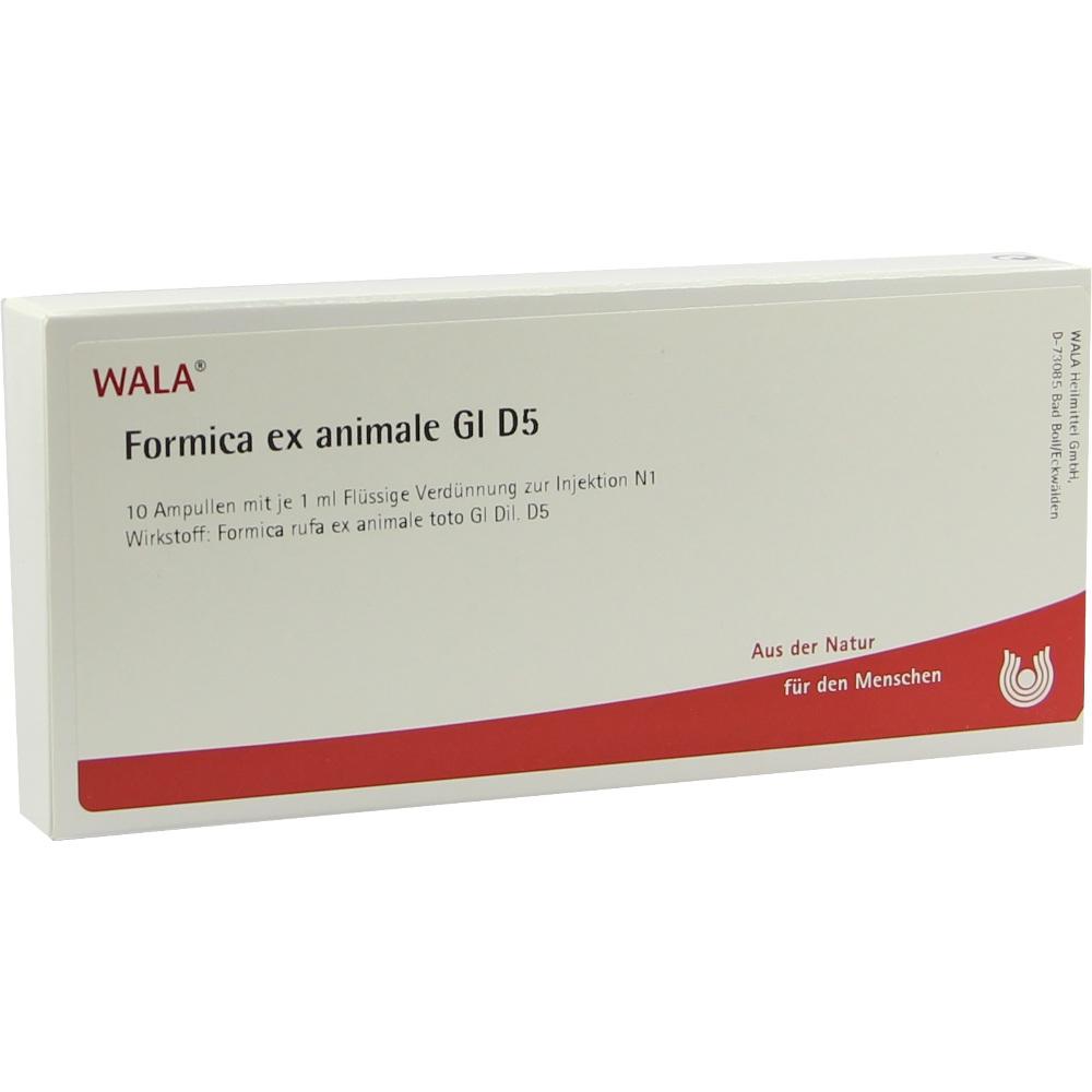 Formica ex animale Gl D5 Ampullen 10X1 ml Ampullen
