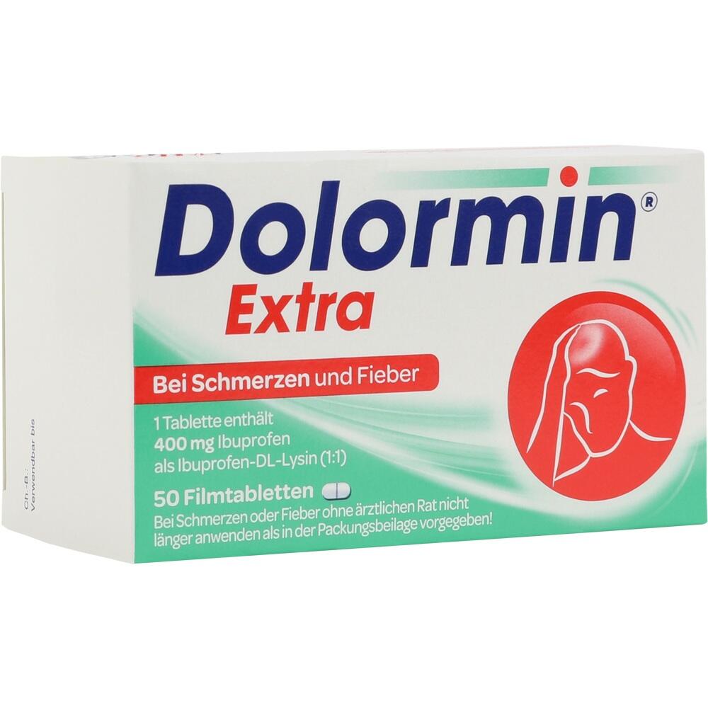 Dolormin Extra Ibu-Lysin Tabletten bei Schmerzen und Fieber