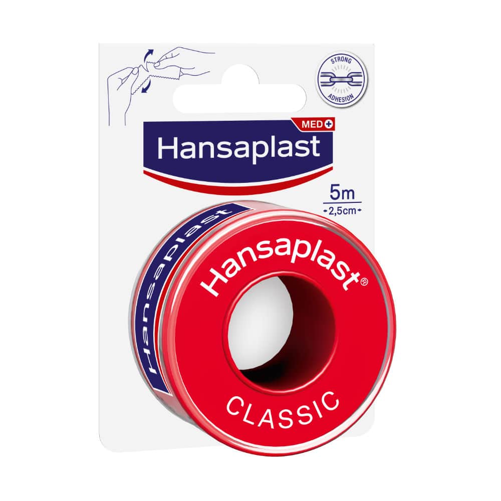 Hansaplast Classic 5m x 2,5cm 1 St Pflaster