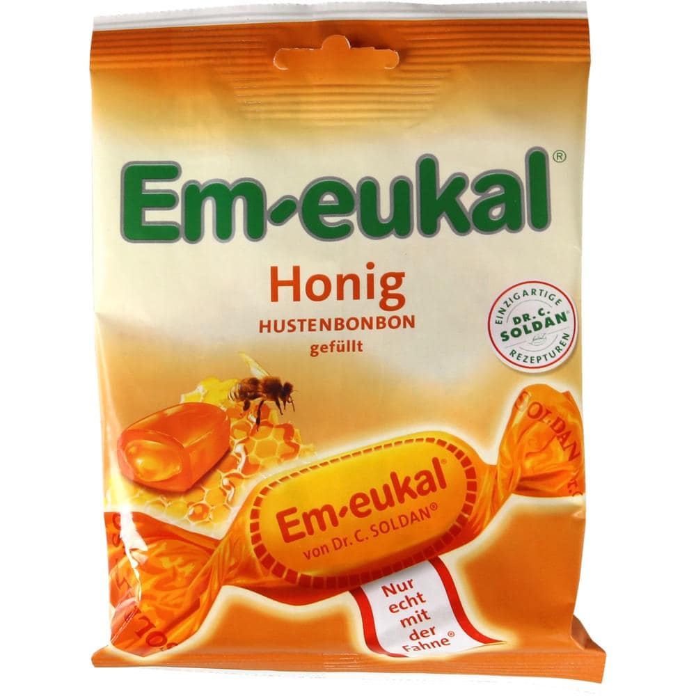 Em-eukal Honig gefüllt zuckerhaltig 75 g Bonbons