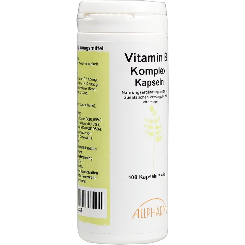 VITAMIN B Komplex Kapseln 100 St Kapseln