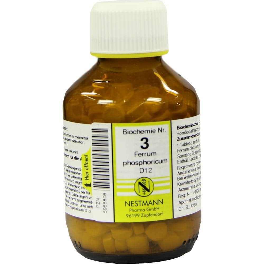 BIOCHEMIE 3 Ferrum phosphoricum D 12 Tabletten 400 St Tabletten