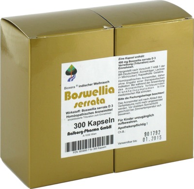 BOSWELLIA SERRATA Bioxera Kapseln 300 St Kapseln
