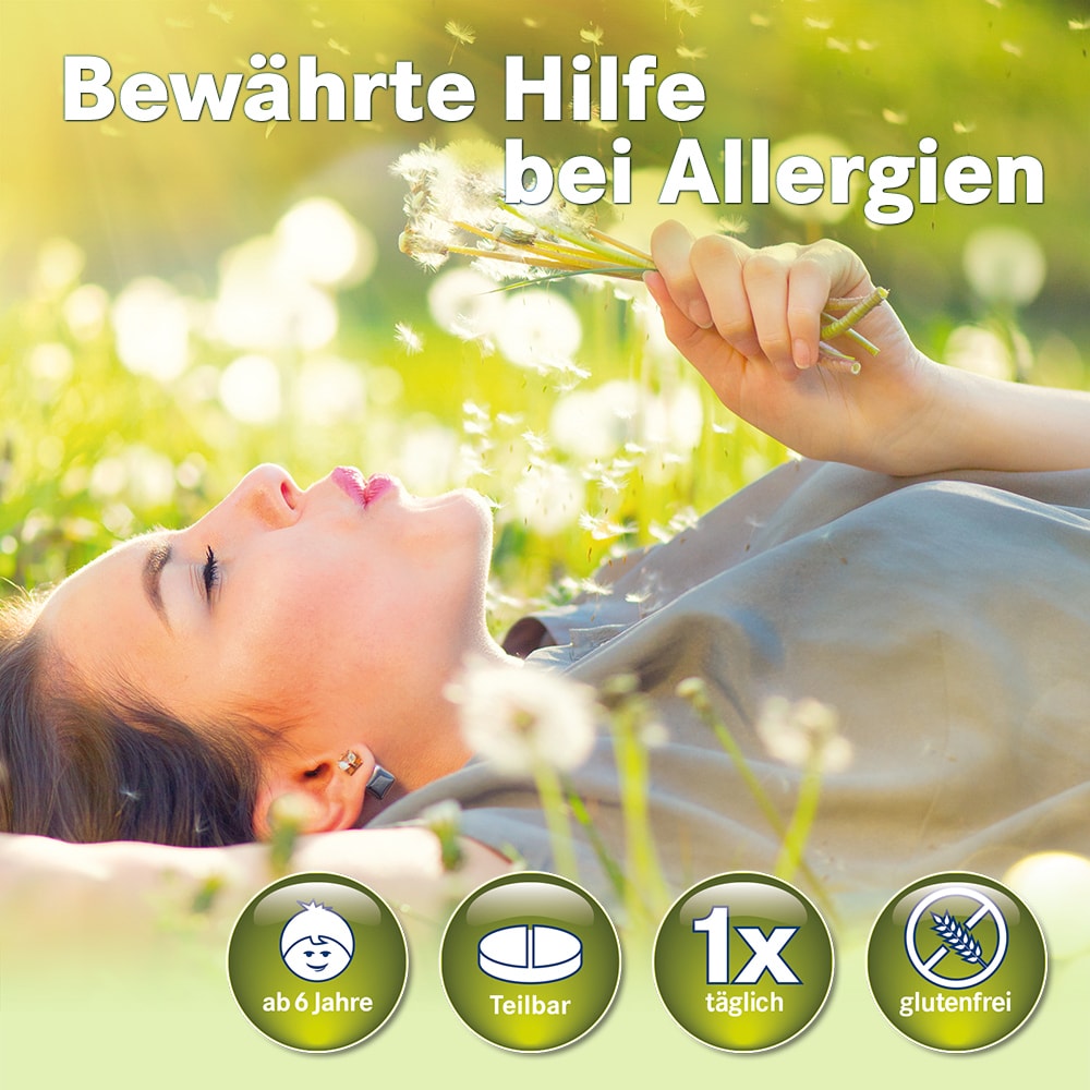 Cetirizin HEUMANN 10mg 100 St Filmtabletten