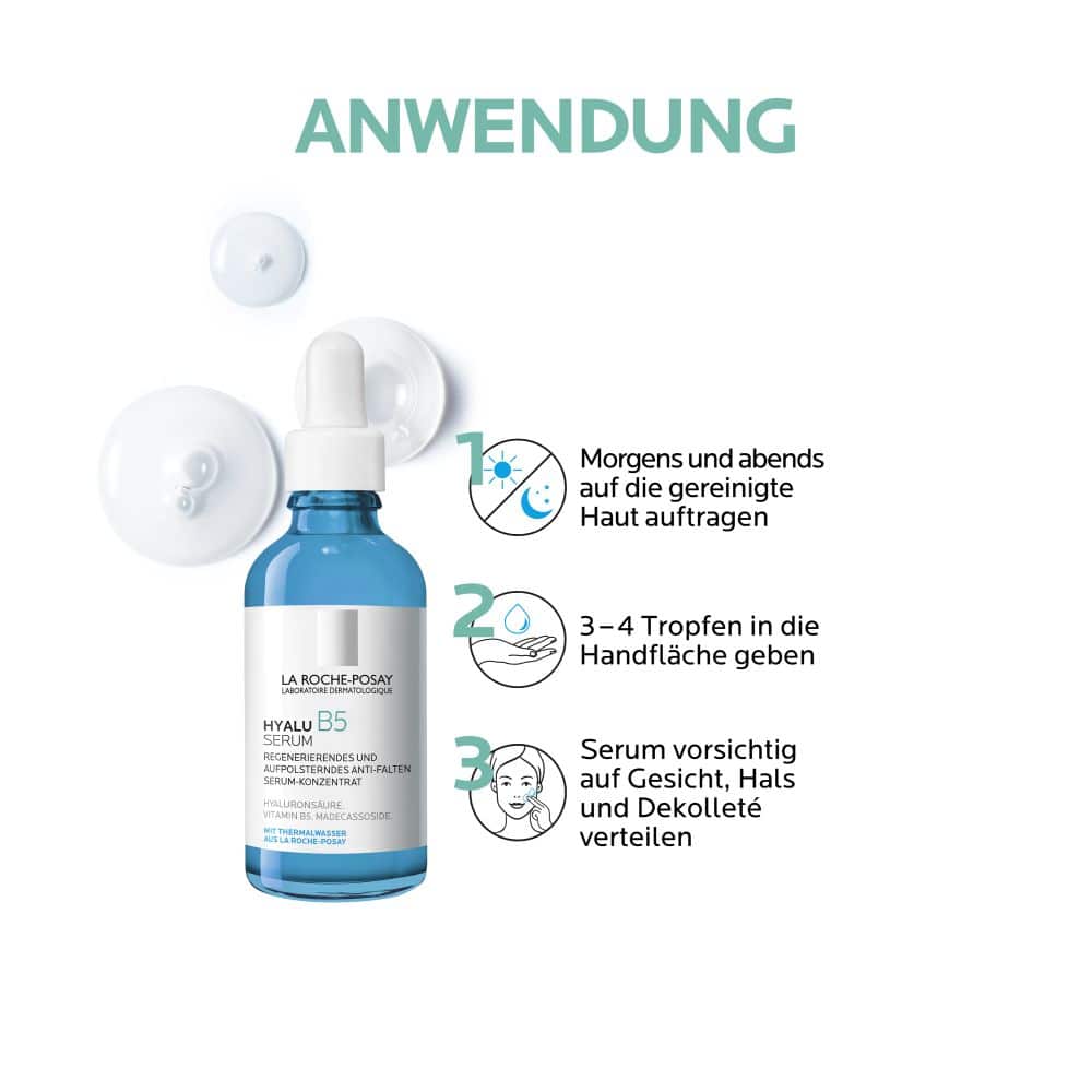 LA ROCHE-POSAY HYALU B5 Anti-Falten Pflege 50 ml Konzentrat