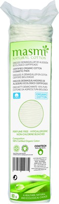 BIO KOSMETIKPADS 100% Bio-Baumwolle MASMI 80 St