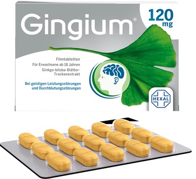 Gingium 120 mg  30 St Filmtabletten