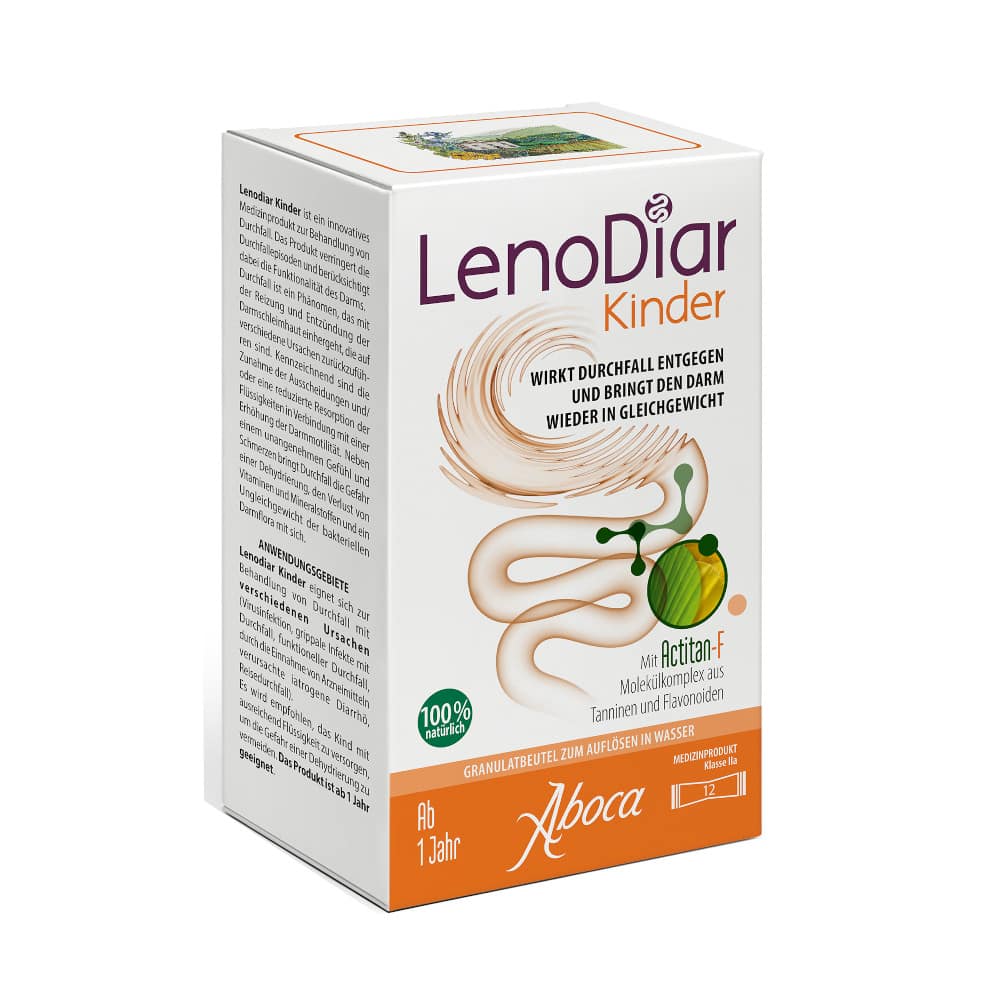 LenoDiar Kinder bei Durchfall 12 St Granulat