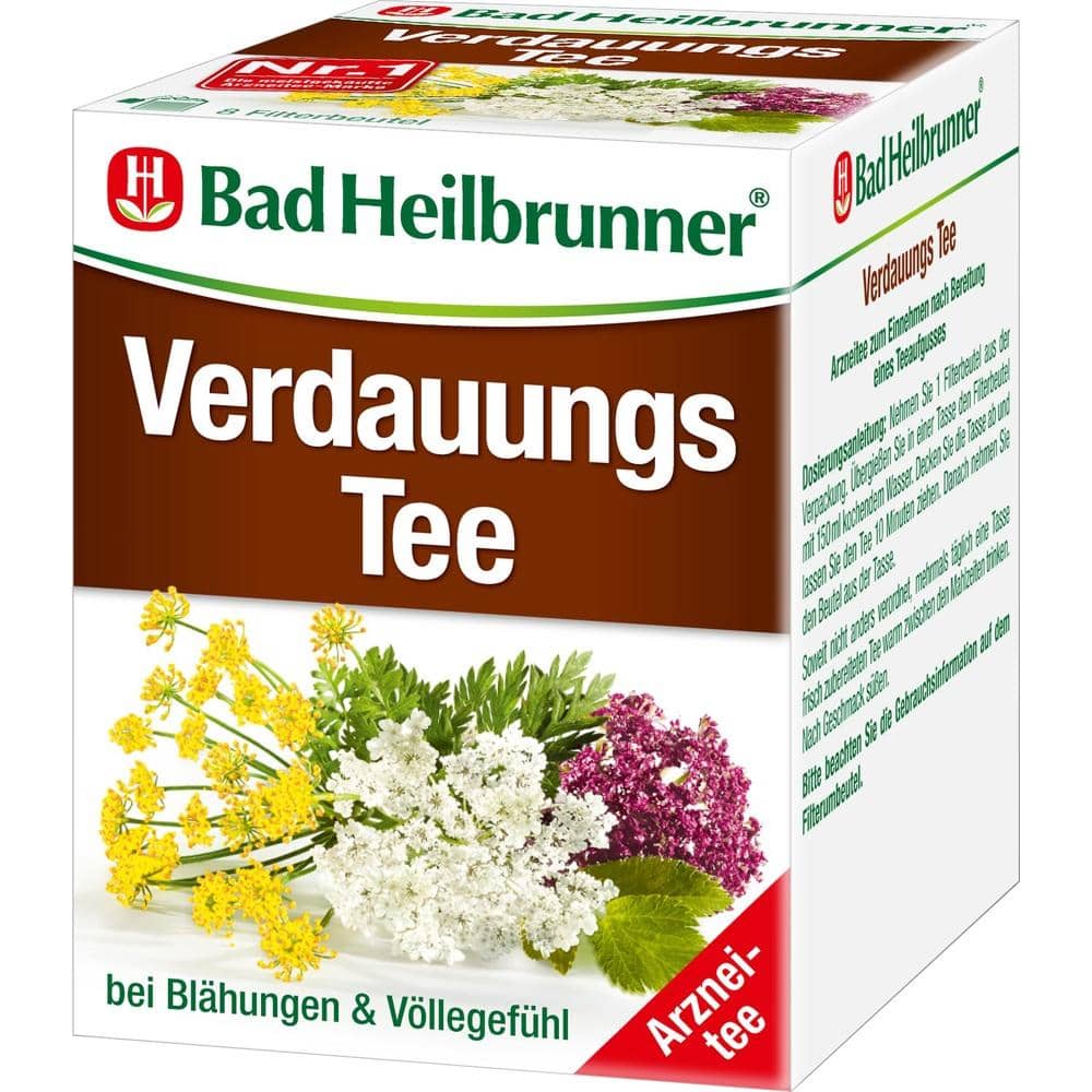 Bad Heilbrunner Verdauungstee 8X2.0 g Filterbeutel