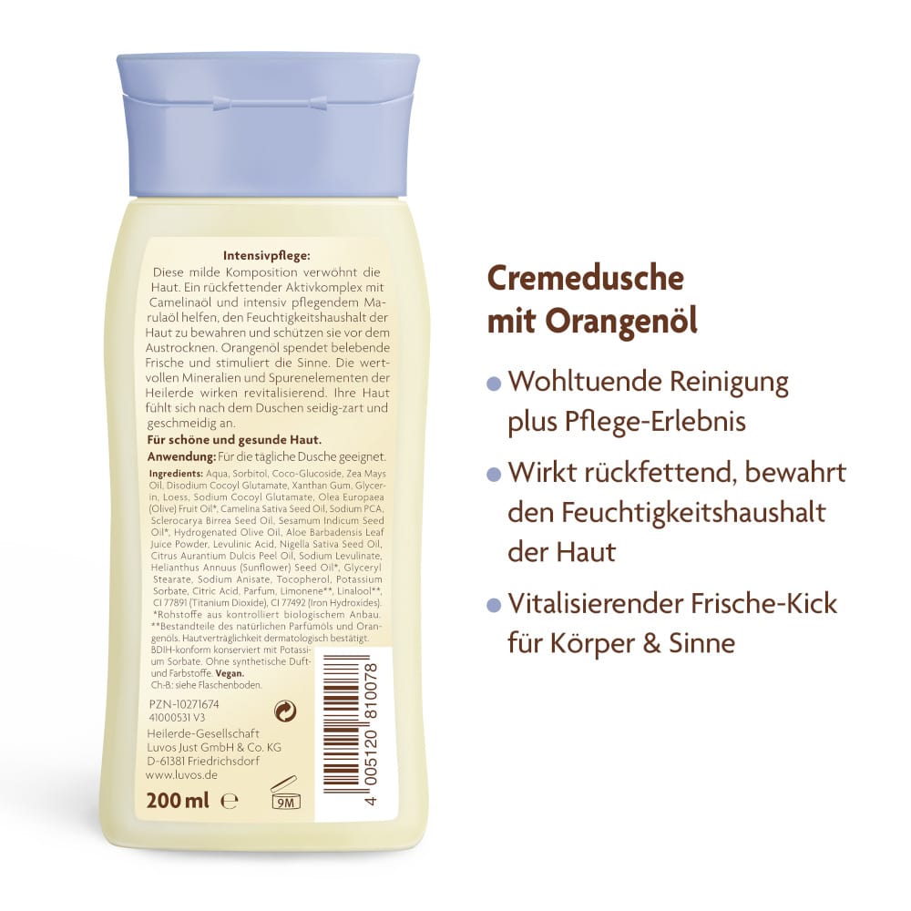 Luvos HEILERDE Cremedusche 200 ml Duschgel