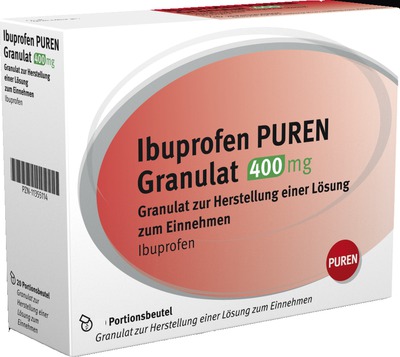 Ibuprofen PUREN 400mg 50 St Granulat