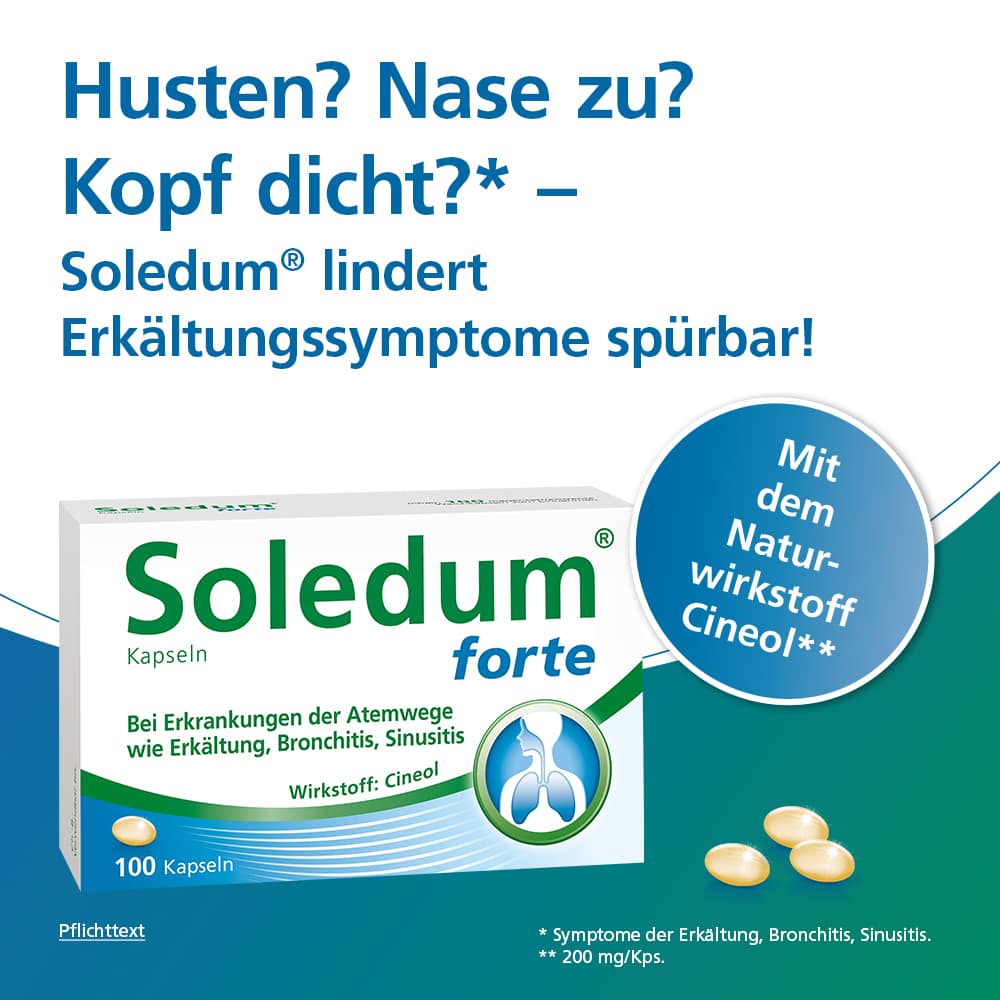 Soledum forte 100 St Kapseln magensaftresistent