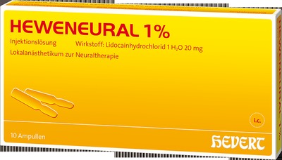 HEWENEURAL 1% Ampullen 10X2 ml Injektionslösung