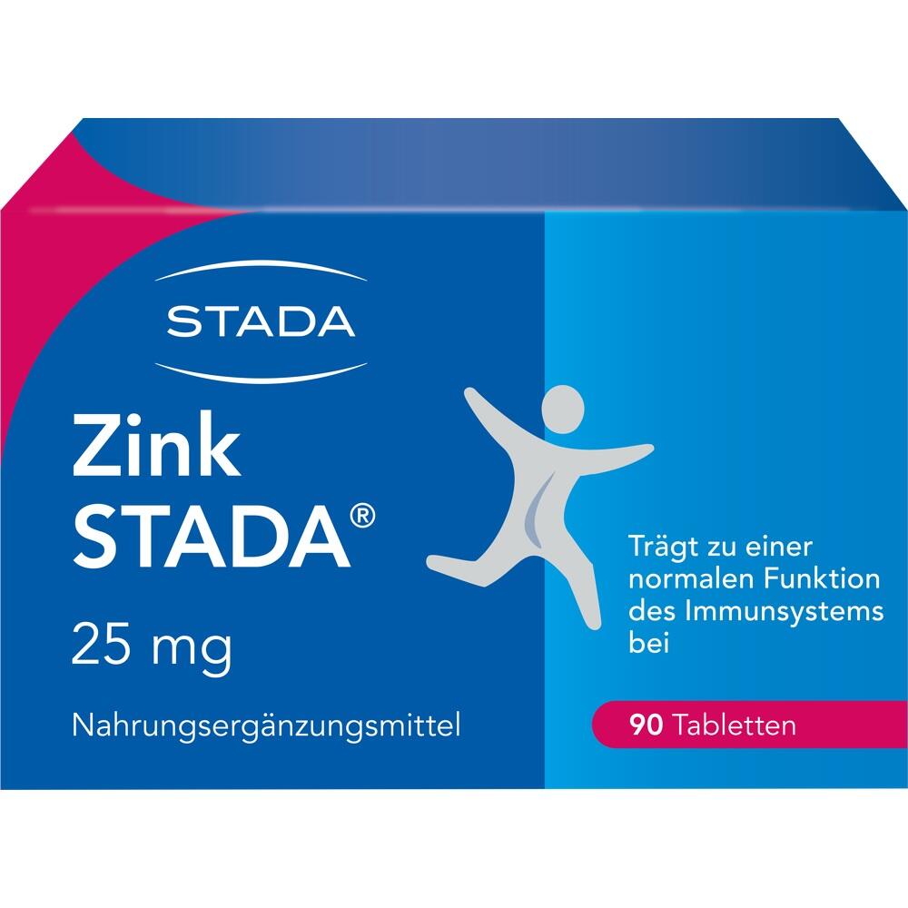 Zink STADA 25 mg 90 St Tabletten