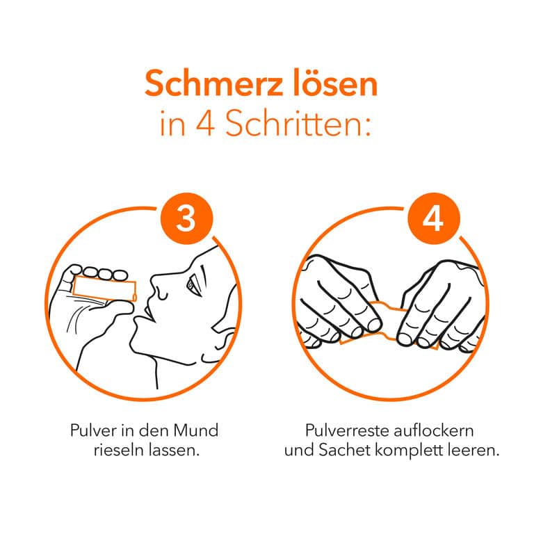 IBU-ratiopharm direkt 200 mg Pulver zum Einnehmen 20 St Pulver
