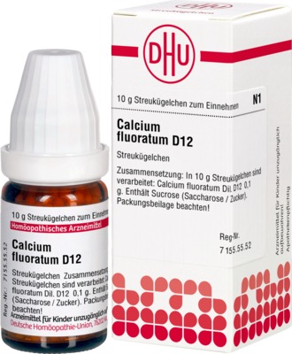 CALCIUM FLUORATUM D 12 Globuli 10 g Globuli