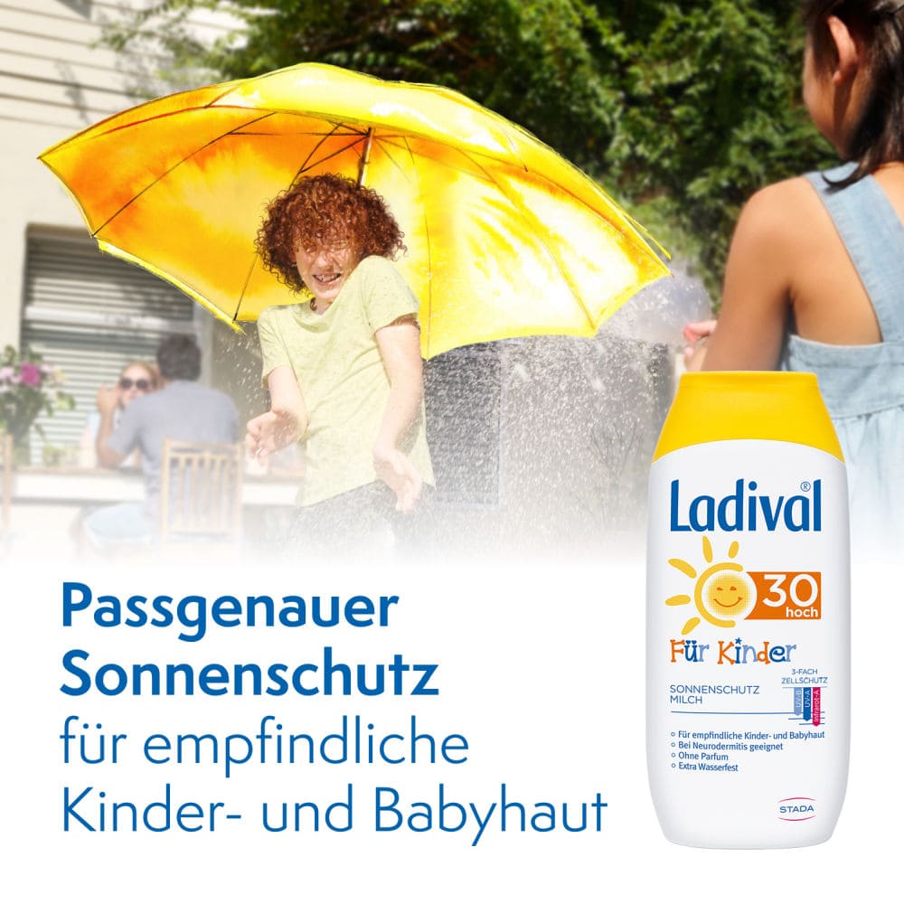 Ladival Kinder Sonnenmilch LSF 30 200 ml Milch