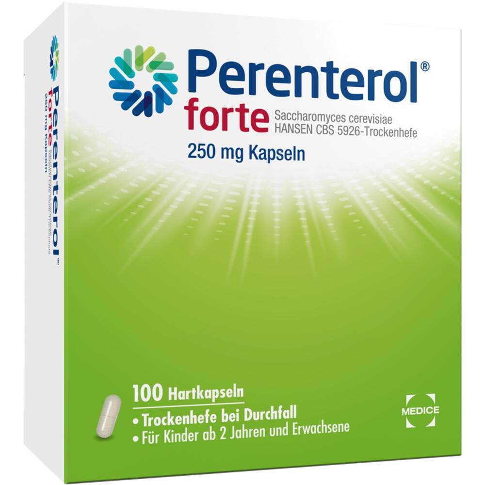 Perenterol forte bei akutem Durchfall  100 St Hartkapseln