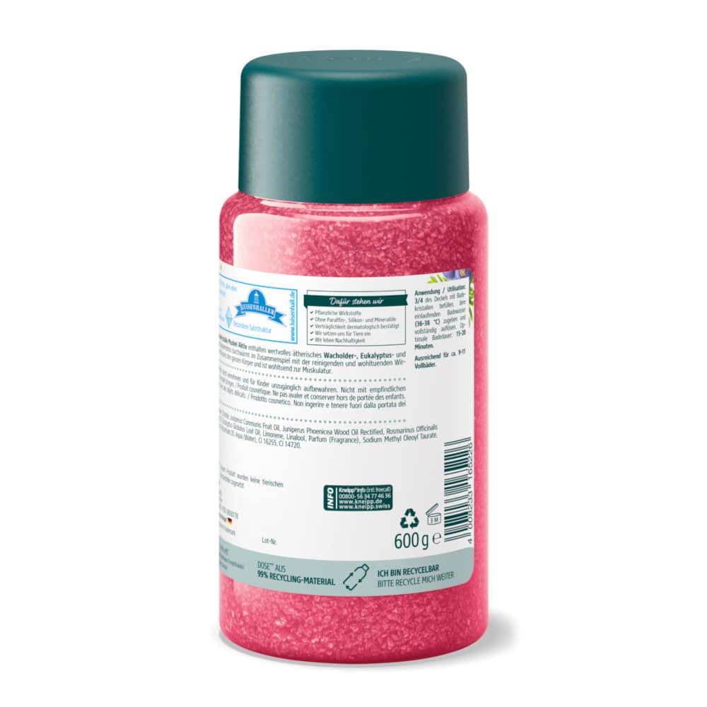 Kneipp Badekristalle MUSKEL AKTIV 600 g Salz