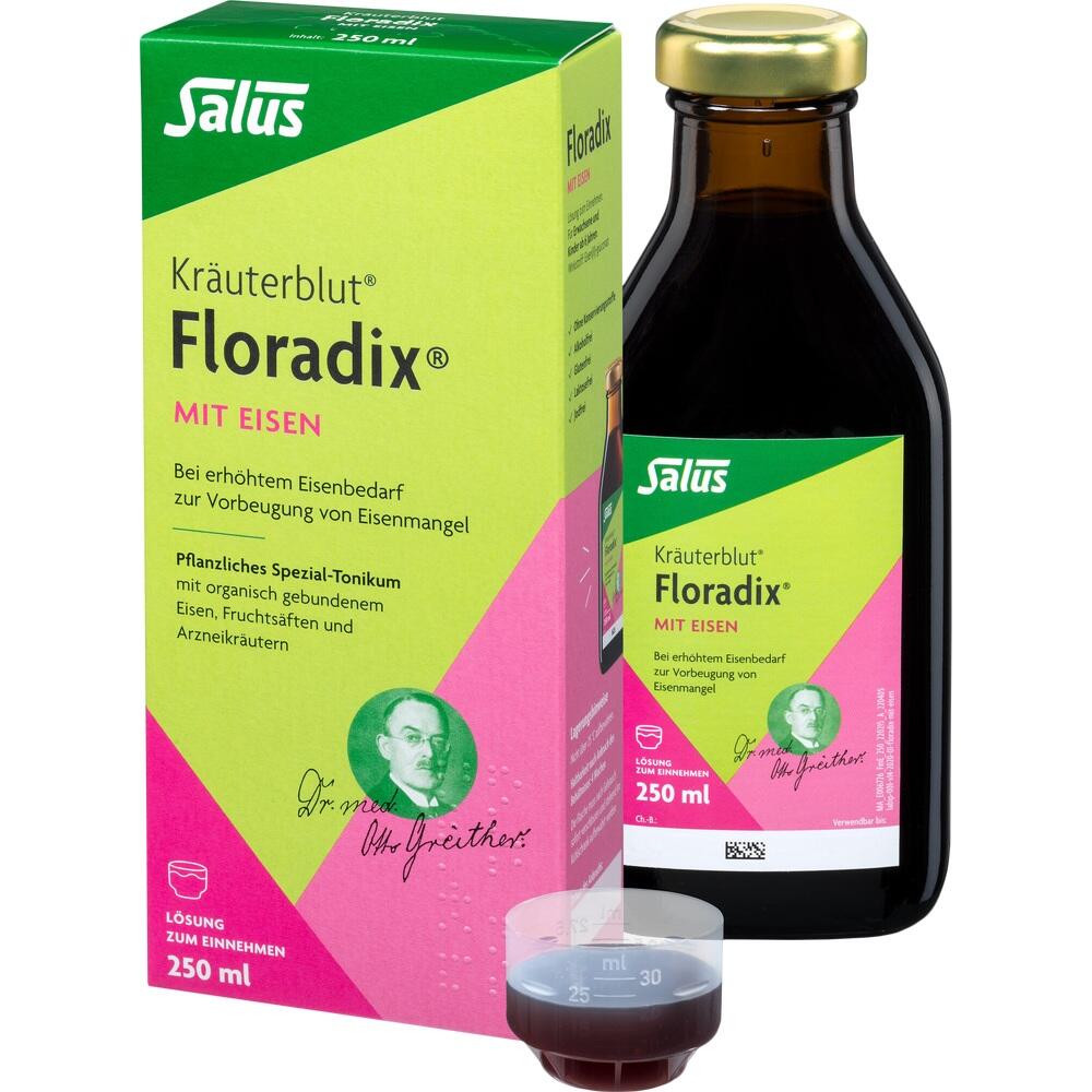 Kräuterblut Floradix mit Eisen 250 ml Lösung zum Einnehmen