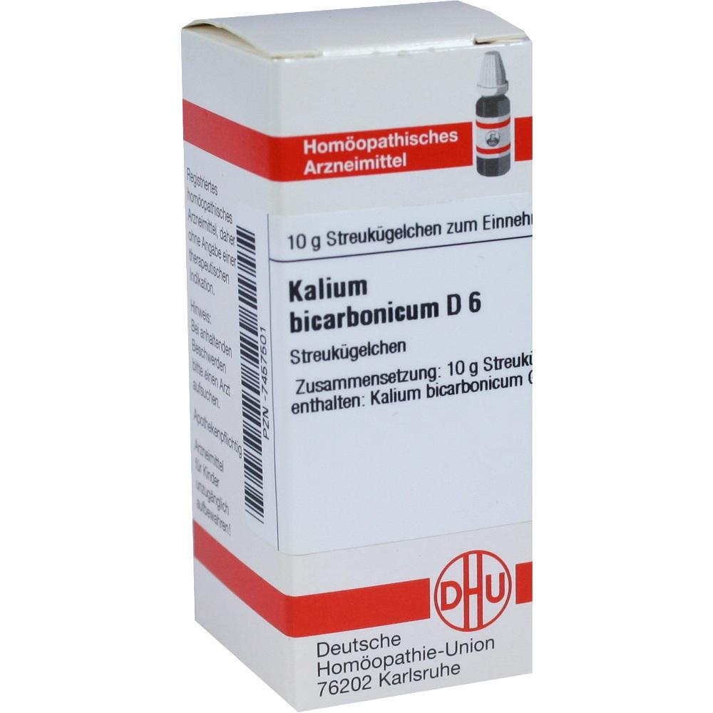 KALIUM BICARBONICUM D 6 Globuli 10 g Globuli