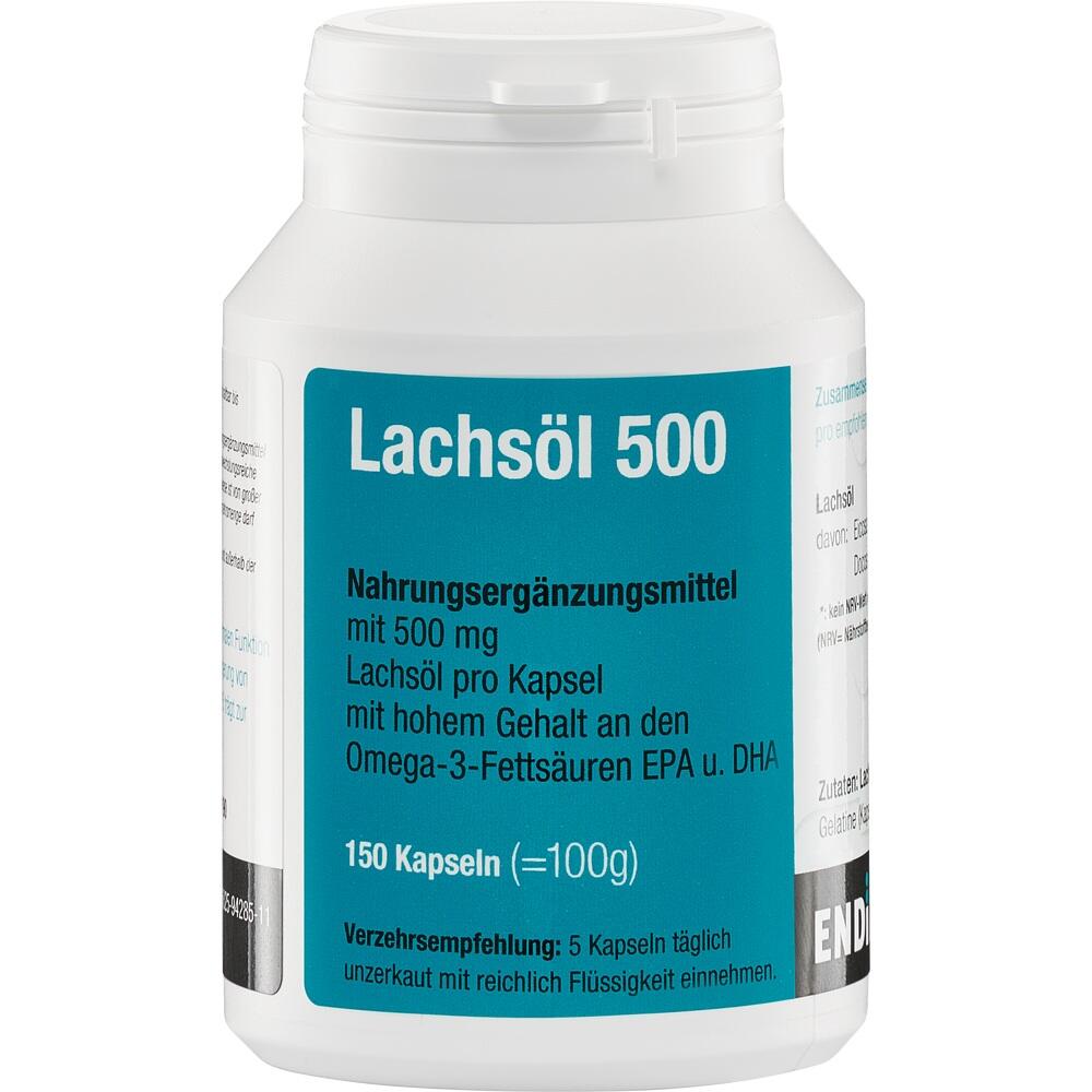 Lachsöl 500 Weichkapseln 150 St Weichkapseln