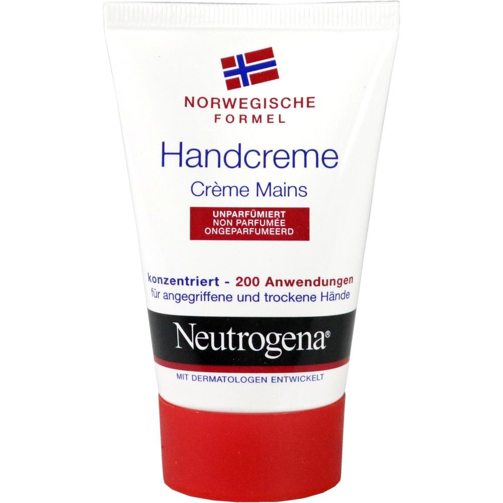 NORWEGISCHE FORMEL Handcreme unparfümiert Neutrogena 50 ml Creme