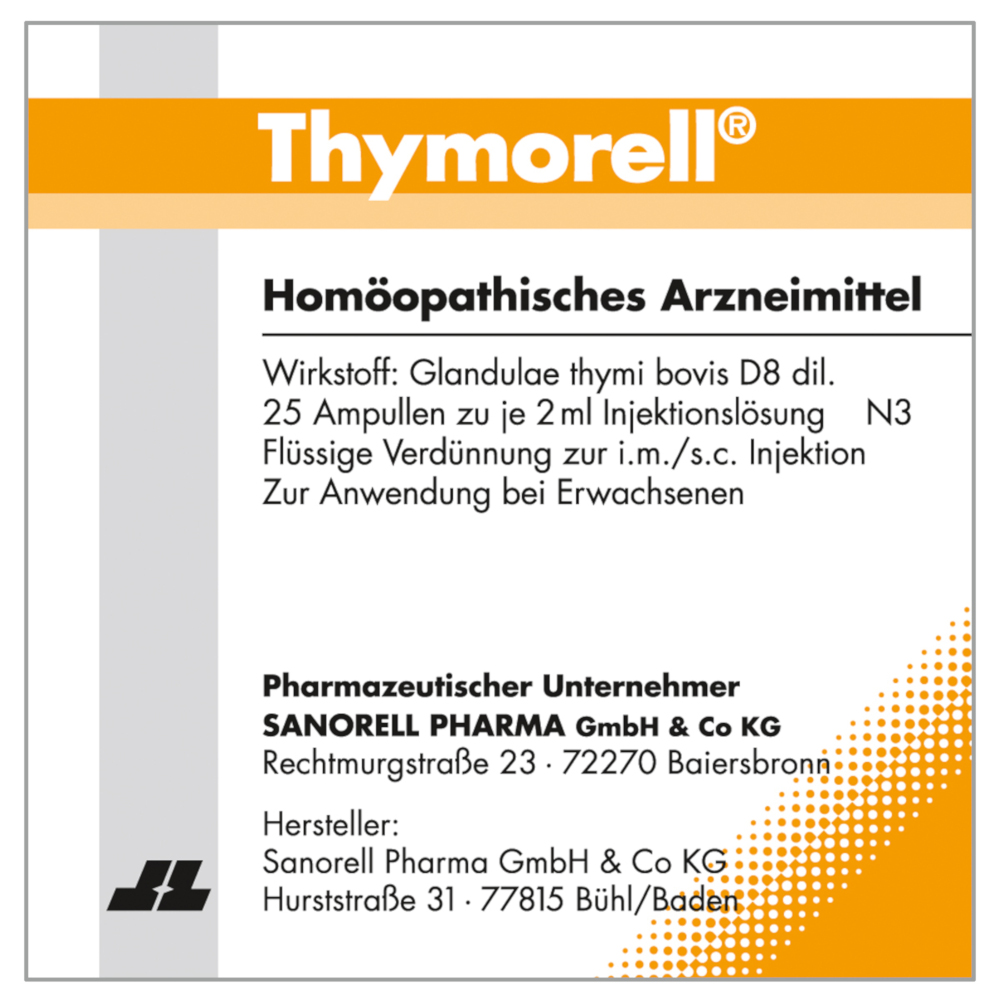 THYMORELL Injektionslösung in Ampullen 25X2 ml Injektionslösung