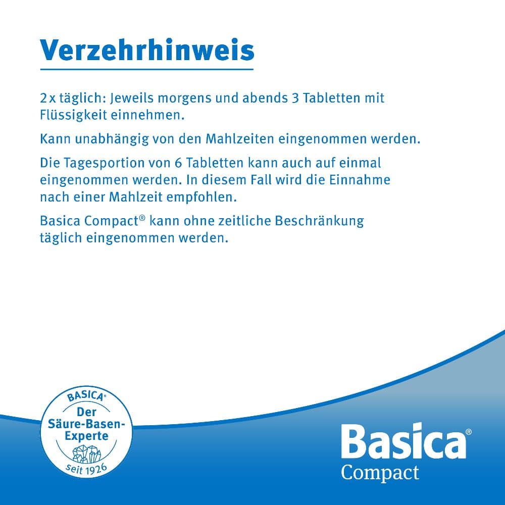 Basica Compact  120 St Tabletten