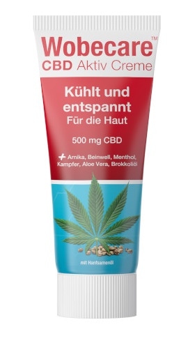 Wobecare CBD 100 ml Creme