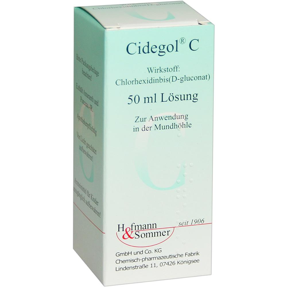 CIDEGOL C Lösung 50 ml Lösung
