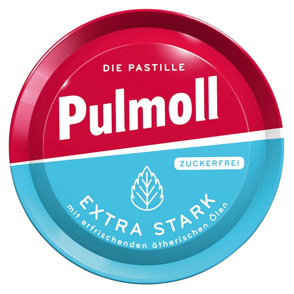 PULMOLL Hustenbonbons extra stark zuckerfrei 50 g Bonbons
