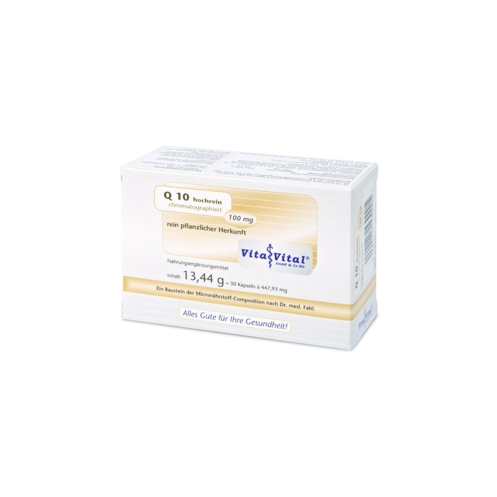 Q10 100 mg hochrein chromatographiert Kapseln