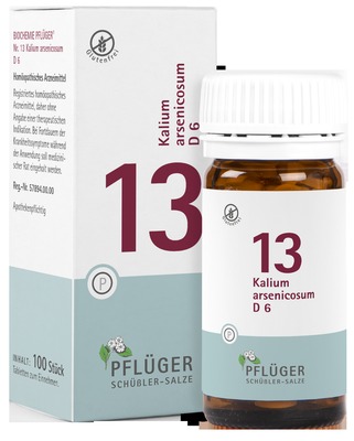 Schüßler-Salz Nr. 13 Kalium arsenicosum D6 100 St Tabletten