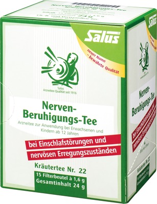 Salus Nerven Beruhigungs-Tee Kräutertee Nr.22 Bio  15 St Filterbeutel