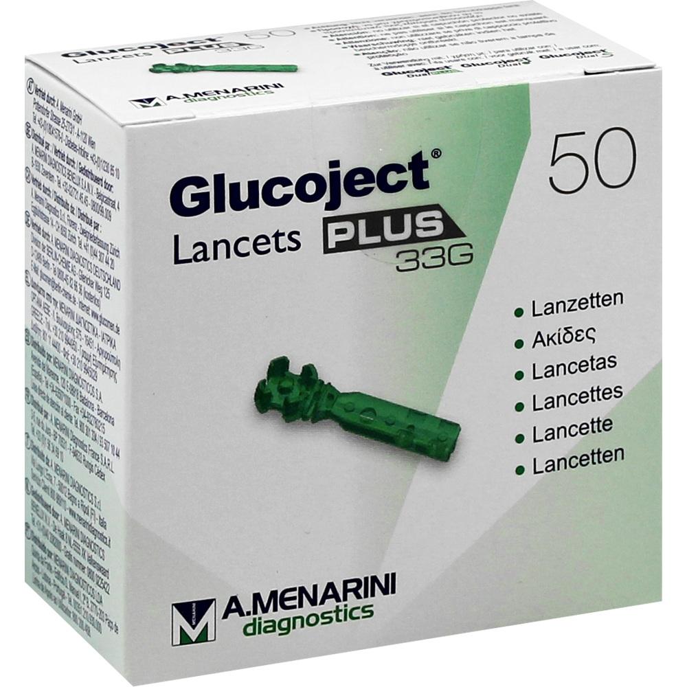 GLUCOJECT Lancets PLUS 33 G 50 St Lanzetten