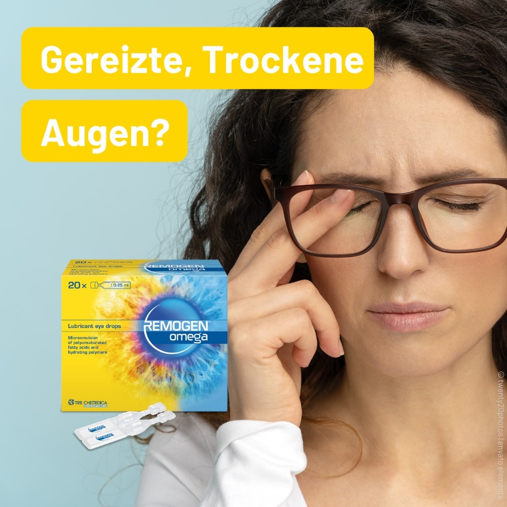 REMOGEN OMEGA Augentropfen 20X0.25 ml Augentropfen